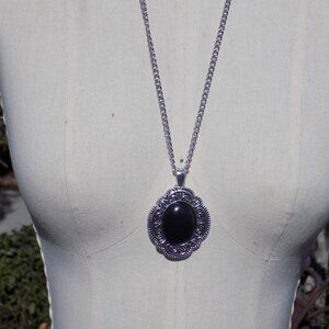 Dark Stone Necklace *